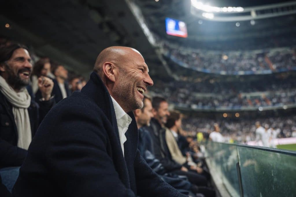 zidane sonrie tras victoria real madrid